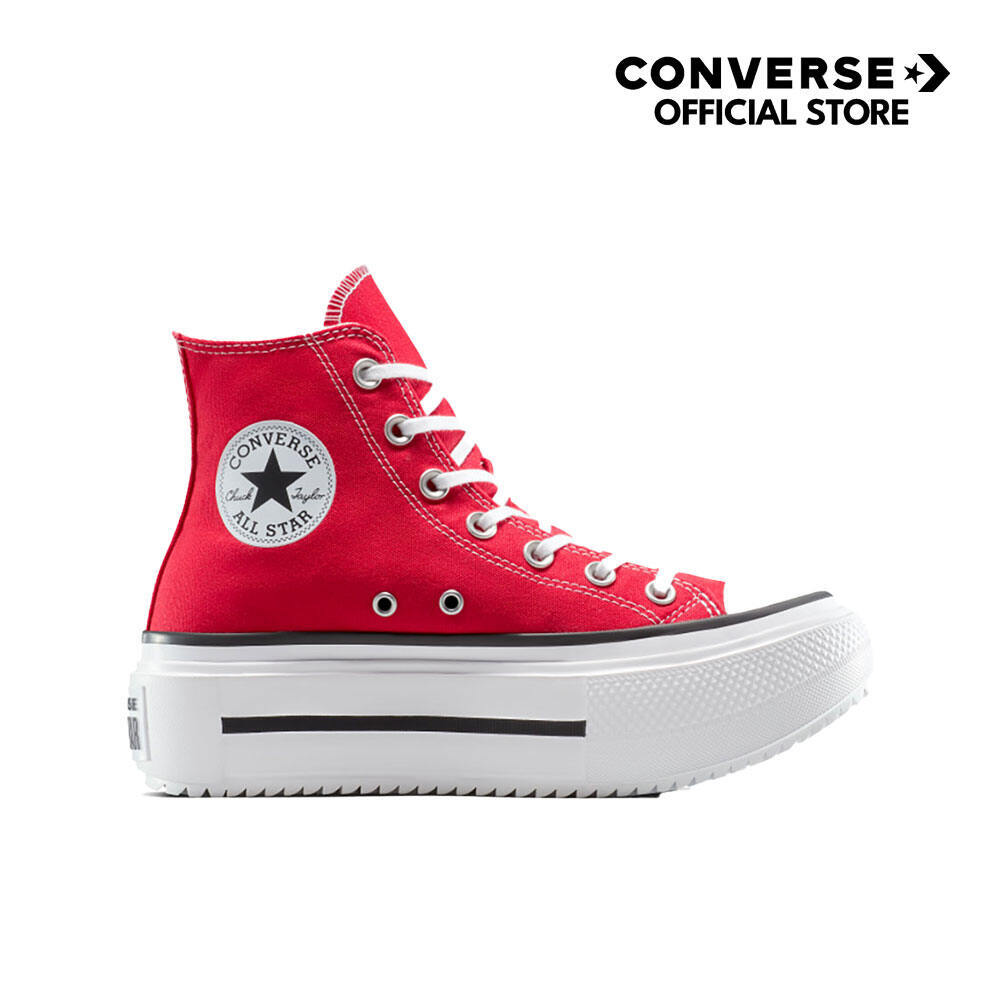 CONVERSE รองเท้า CTAS LIFT DOUBLE STACK SEASONAL COLOR HI RED ผู้หญิง A15542CF_F5REXX
