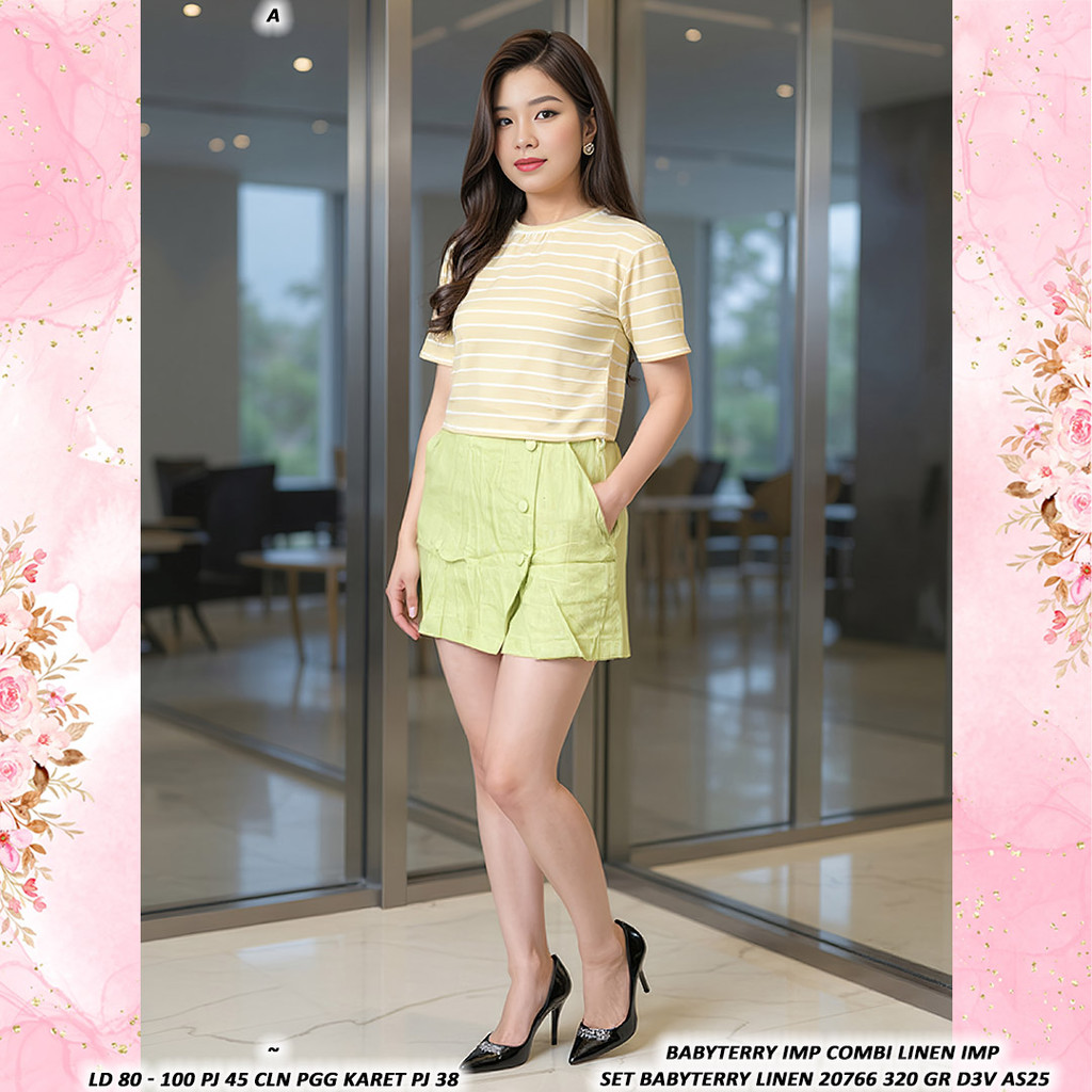 BABYTERRY LINEN SET 20766 320 GR D3V AS25 Direct Order