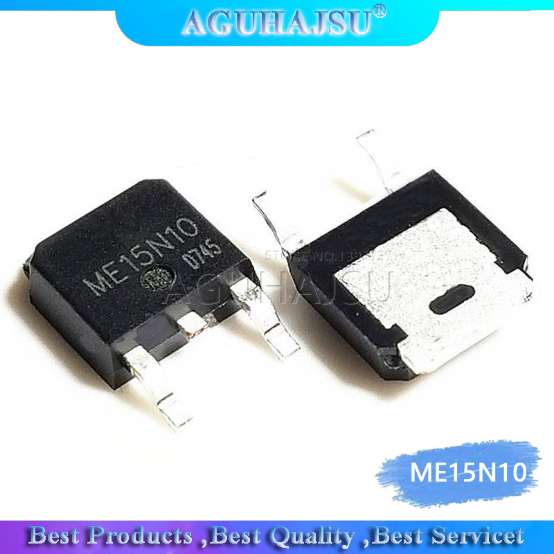 10PCS ME15N10 G ถึง 252 ME15N10 TO252 15N10 ใหม่ ทรานซิสเตอร์ MOS FET