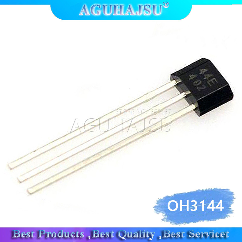 10pcs A3144E OH3144 Y3144 Hall Effect Sensor มอเตอร์ไฟฟ้าแบบไม่มีแปรงถึง 92UA