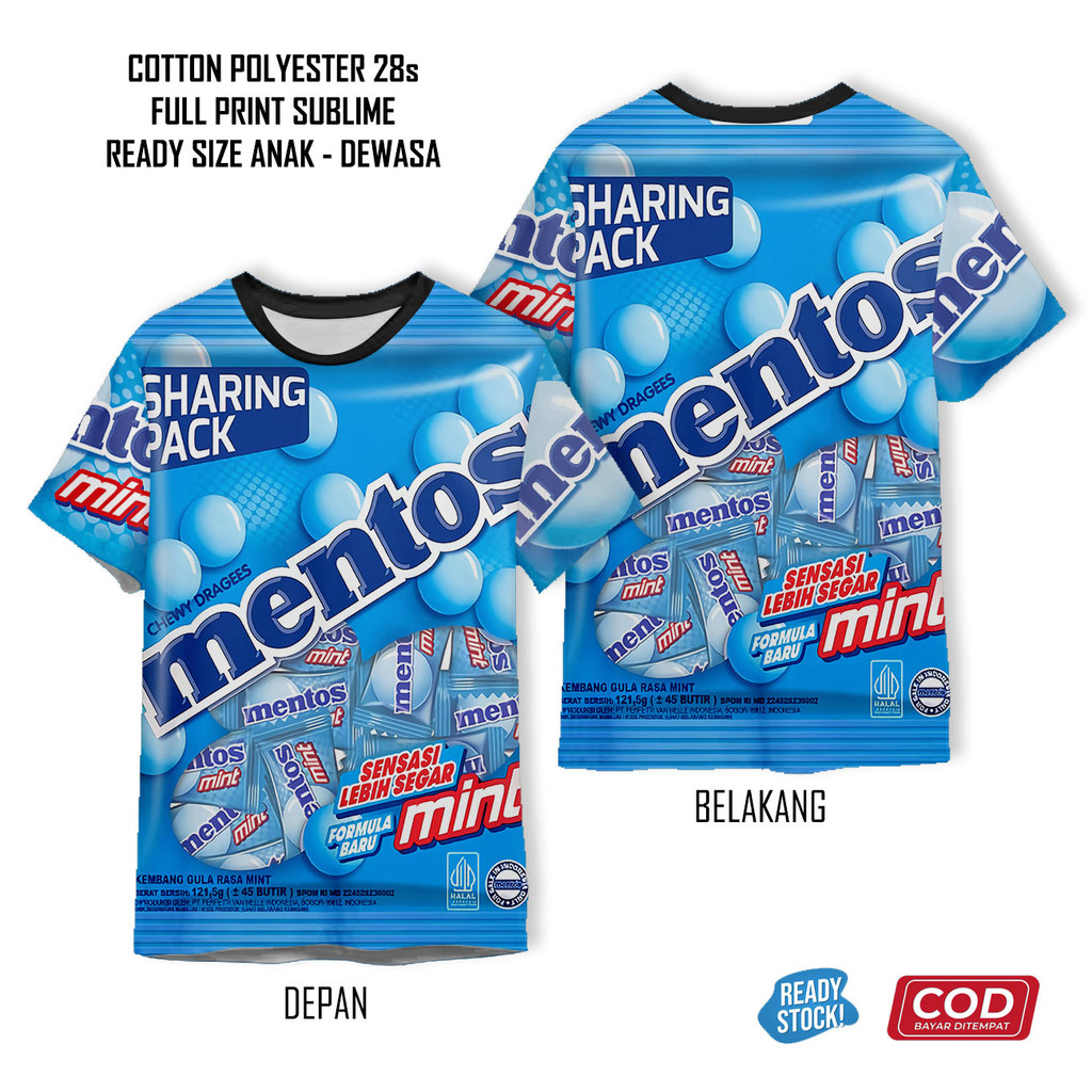 เสื้อยืดหมากฝรั่งผู้ชายพิมพ์ลายเต็มเท่ | เสื้อผ้า 3D Unisex สําหรับเด็กและผู้ใหญ่ - Sarana 3D