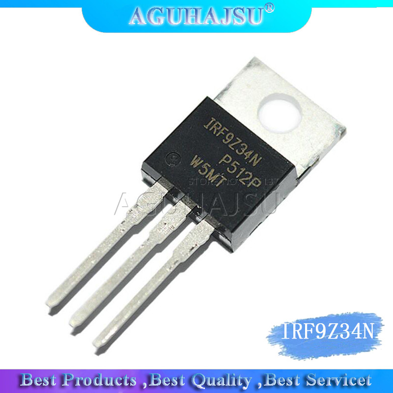 10PCS IRF9Z34N TO220 IRF9Z34 ถึง 220 IRF9Z34NPBF ทรานซิสเตอร์ MOS FET ใหม่
