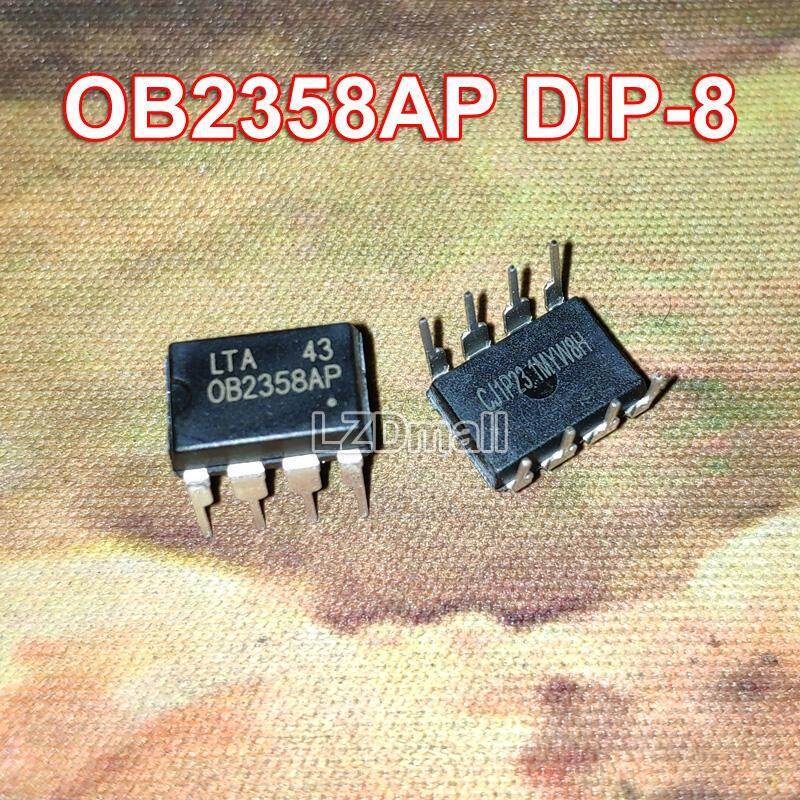 5pcs Original OB2358AP DIP-8 OB2358A 0B2358AP OB 2358 AP DIP8 โหมดปัจจุบัน PWM สวิทช์ชิป IC ใหม่
