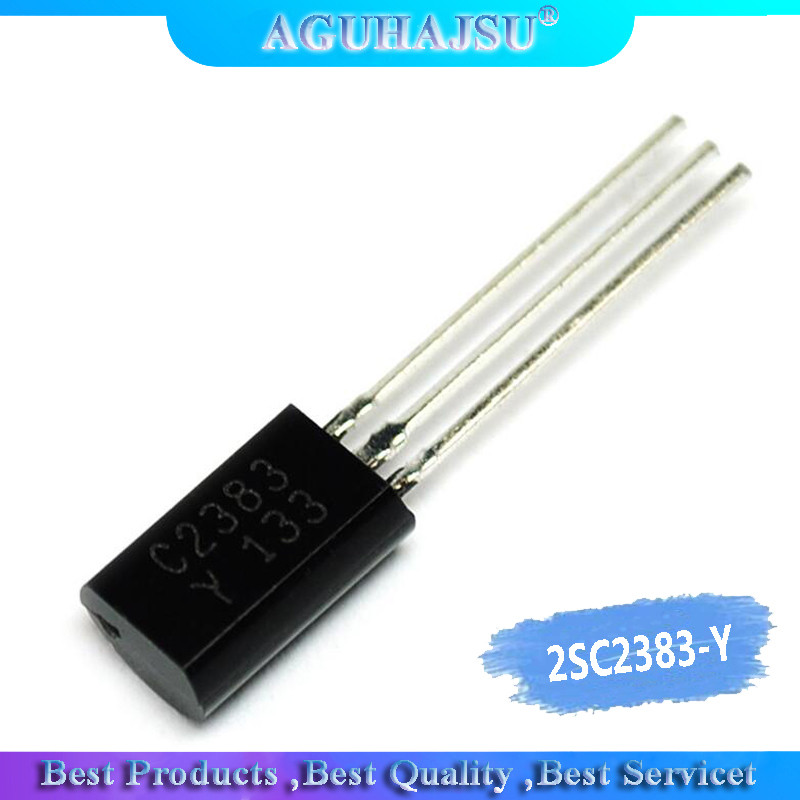 50PCS 2SC2383 Y ถึง 92 2SC2383 TO92 C2383 ทรานซิสเตอร์ (NPN) IC ใหม่และต้นฉบับ