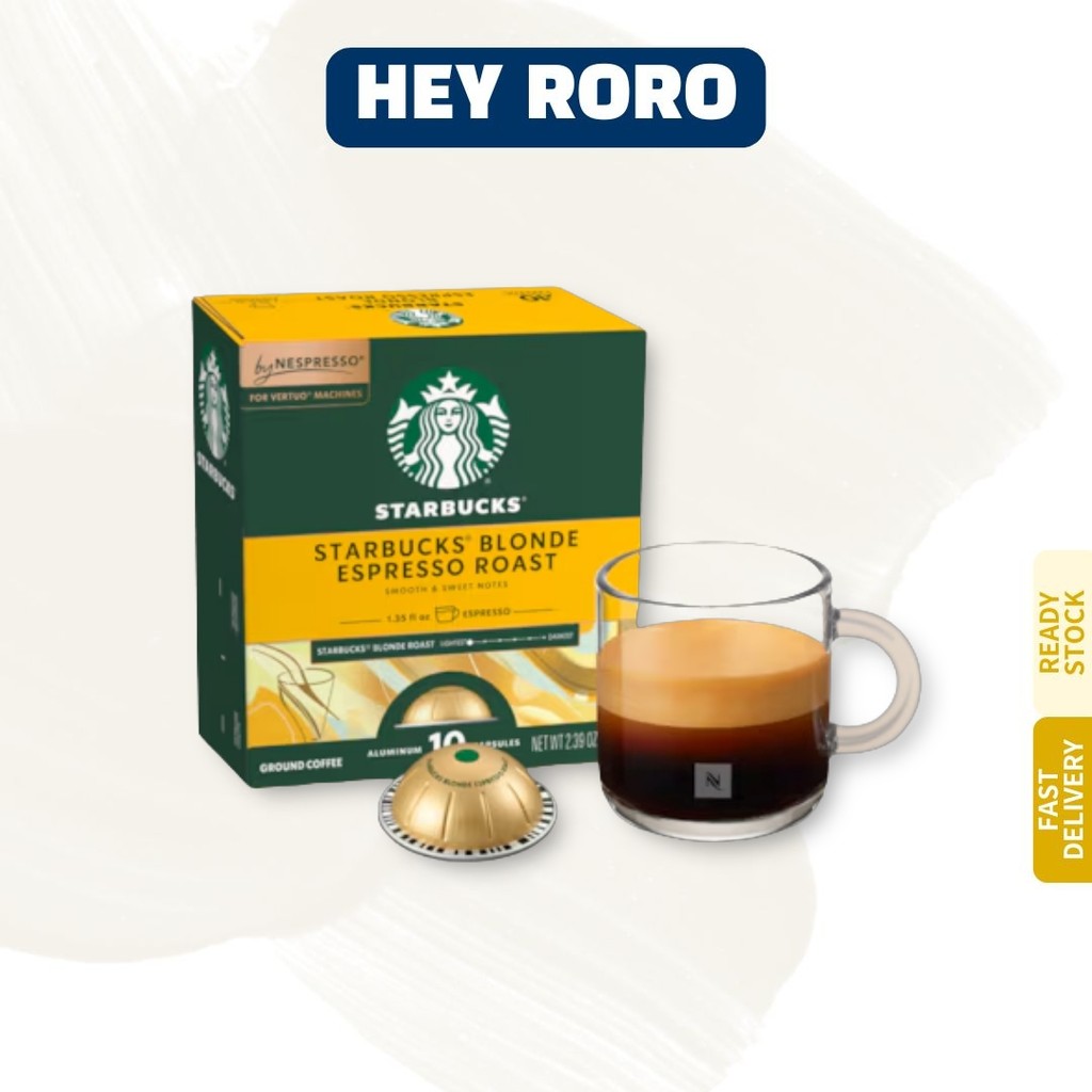 Nespresso (VERTUO STARBUCKS) Espresso Roast จัดส่งจากกรุงเทพ