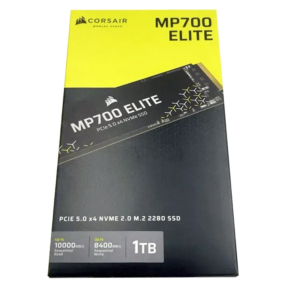 Corsair MP700 ELITE 1TB PCIe 5.0 x4 NVMe 2.0 M.2 2280 SSD (CSSD-F1000GBMP700ENH)