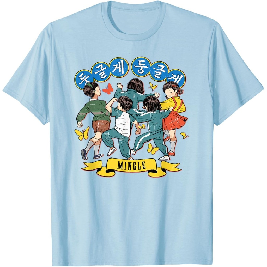 Squid Game Season 3 Mingle With Young-Hee & Chul-Su เสื้อยืด