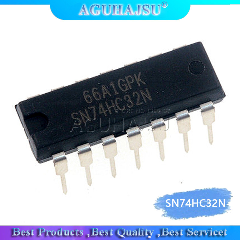 10PCS SN74HC32N DIP14 SN74HC32 DIP 74HC32N 74HC32 ใหม่และต้นฉบับ IC