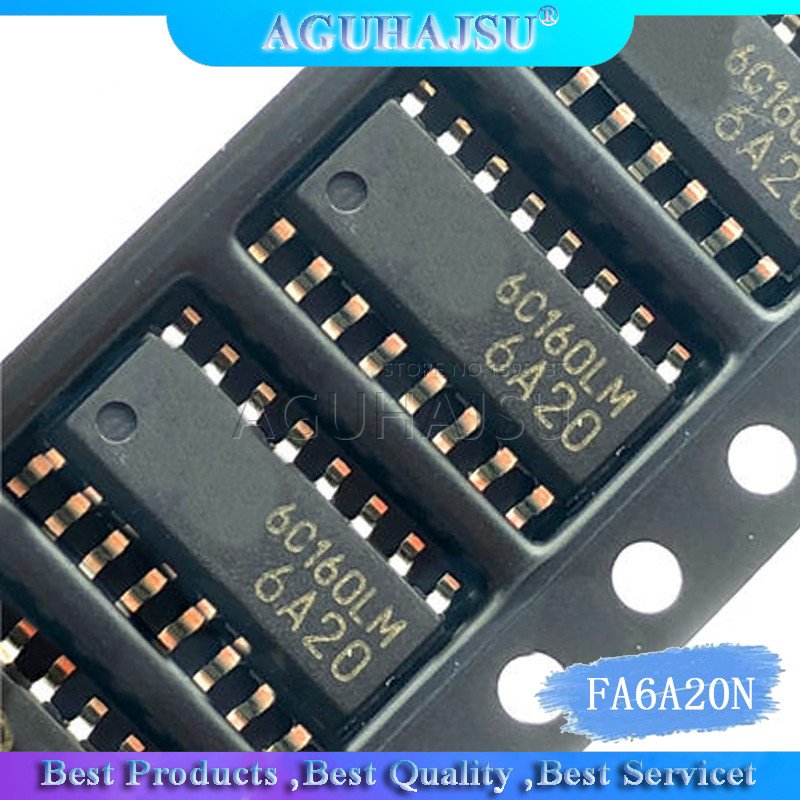 5 ชิ้น/ล็อต FA6A20N C6 L3 FA6A20N FA6A20 FE6A20 6A20 SOP 16