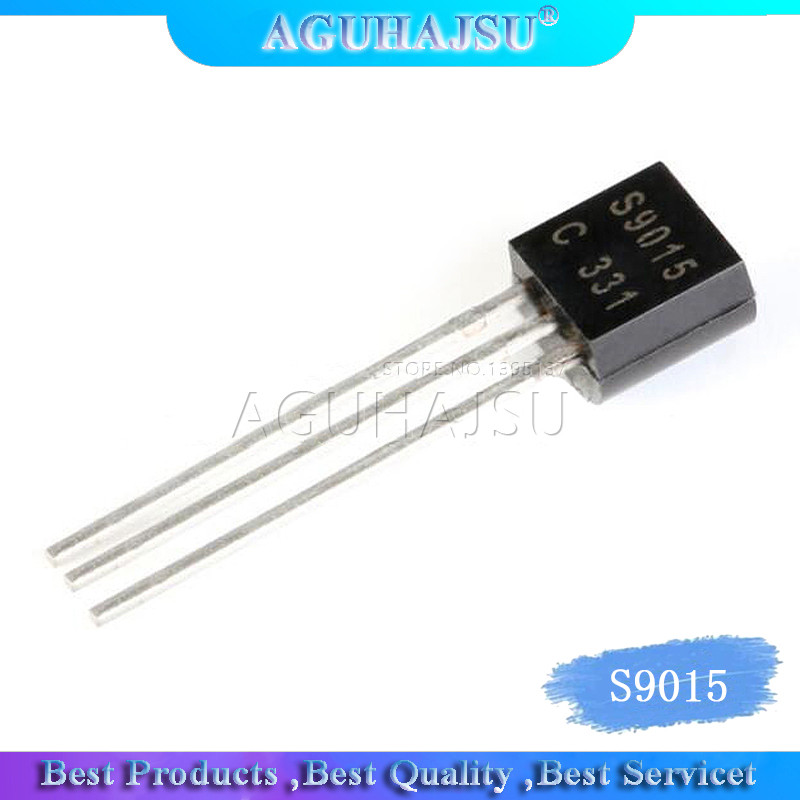 100PCS S9015 ถึง 92 9015 TO92 ทรานซิสเตอร์ไตรโอดใหม่