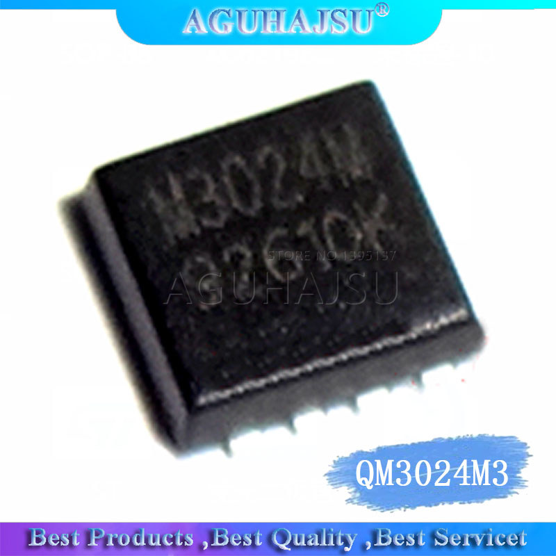5pcs QM3024M3 QM3024M M3024M 3MM*3MM MOSFET QFN 8