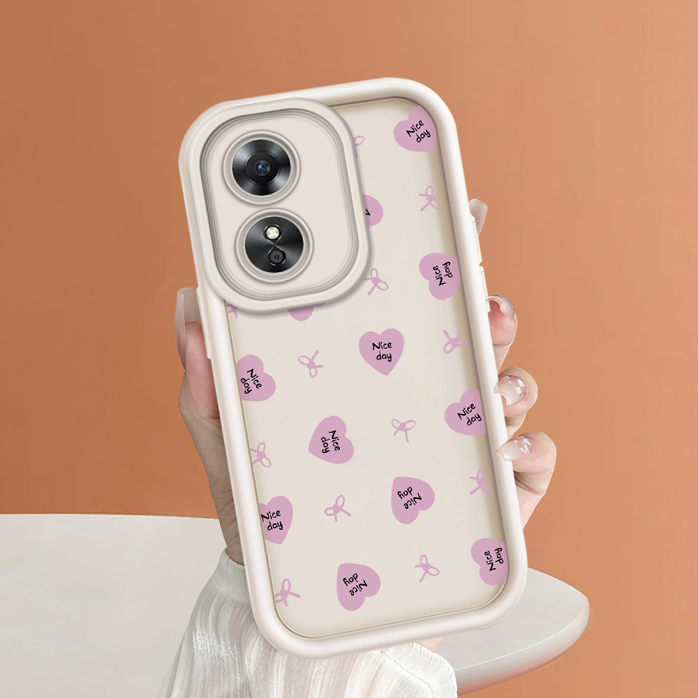 HP เคสโทรศัพท์สําหรับ OPPO A17 A17K กรณี Kesing ปกป้องโทรศัพท์ TY DLJ C8-3421 ดอกไม้