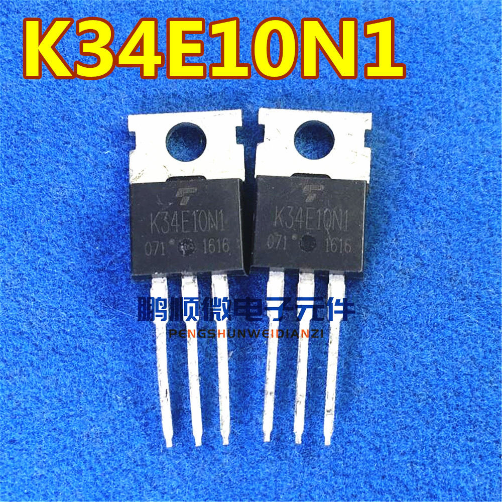 10 ชิ้น/TK34E10N1 K34E10N1 75A/100V TO220 MOS ท่อ Field Effect Tube