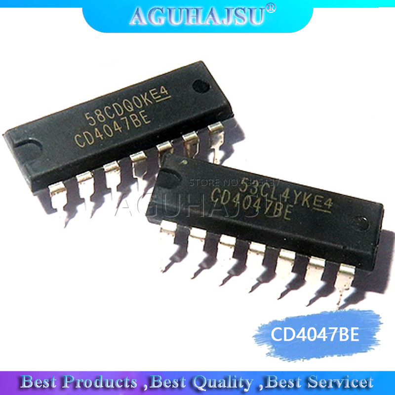 10 ชิ้น CD4047BE DIP14 CD4047 DIP IC ใหม่และต้นฉบับ