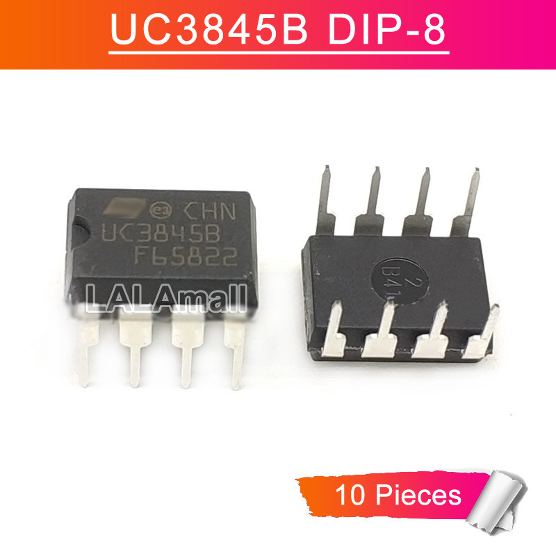 10pcs UC3845B DIP-8 UC3845BN UC3845 DIP8 Current-โหมด PWM Controller ชิป IC ใหม่เดิม