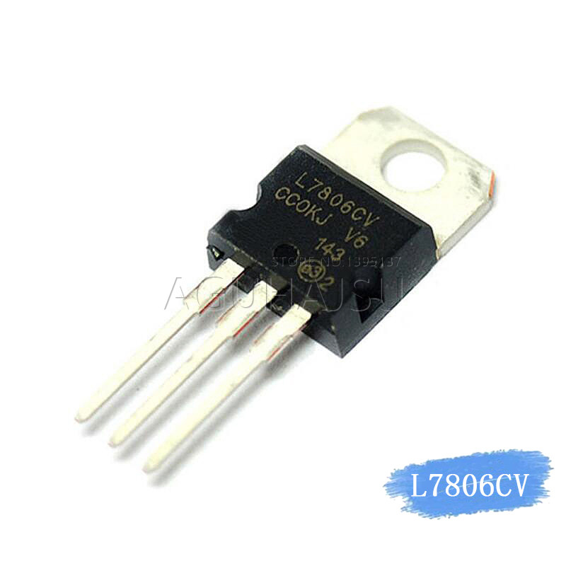 HT-10PCS L7806CV 7806 TO220 L7806 ถึง 220 LM7806 MC780 ใหม่เดิม