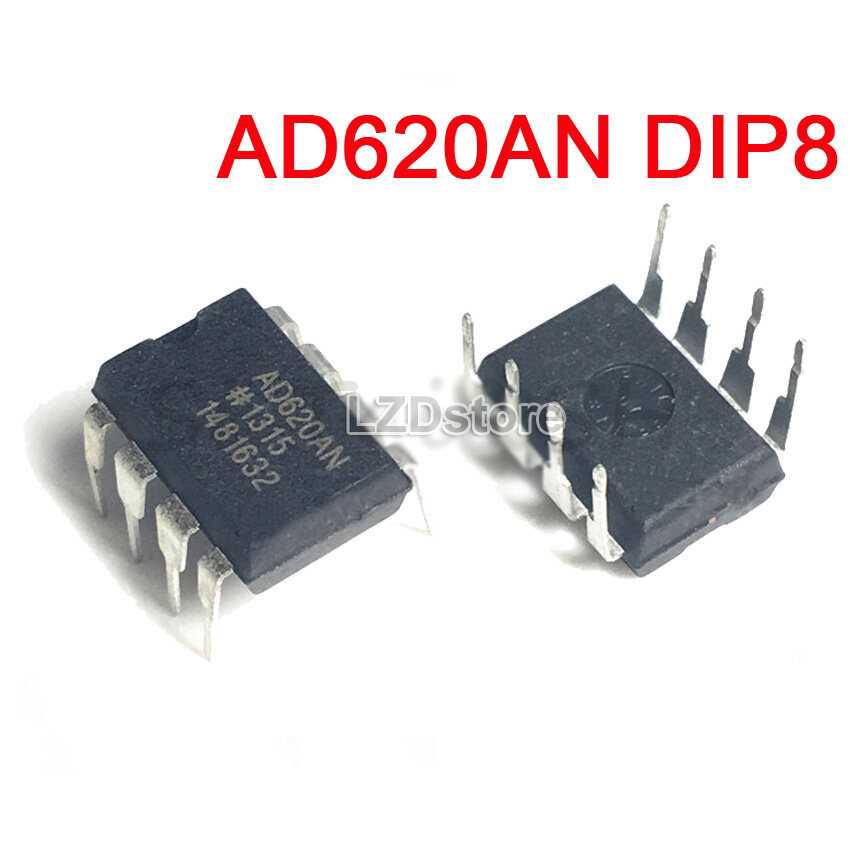 5pcs AD620ANZ DIP-8 AD620AN DIP8 AD620A AD620 DIP Operational เครื่องขยายเสียง