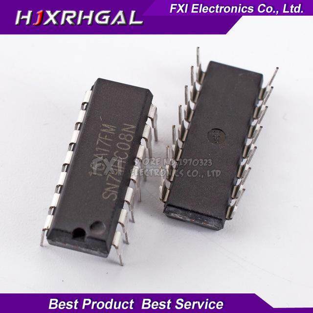 10pcs SN74HC08N SN74HC08 DIP14 DIP 74HC08N 74HC08 DIP-14 ใหม่ IC