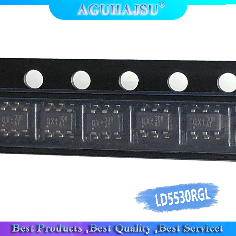 HT-10pcs LD5530RGL SOT23 6 LD5530 30R SOT23 6 วงจรรวม