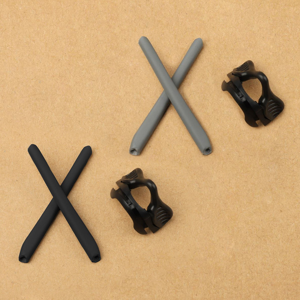 ชุดถุงเท้ายางเปลี่ยนชิ้นจมูกสําหรับ EVZero Path OO9308 แว่นกันแดด-ติดตั้งง่าย