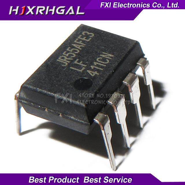 10 ชิ้น LF411CN LF411 DIP8 DIP ใหม่เดิม