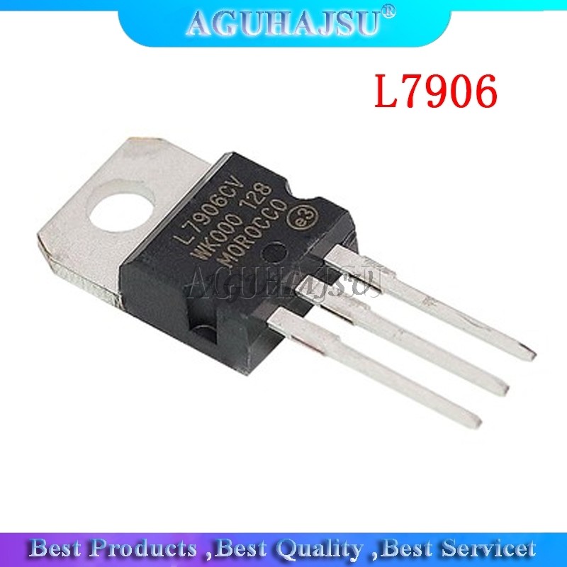 HT-10PCS L7905 L7906 L7908 L7909 L7912 L7915 L7924 LM317T IRF3205 ทรานซิสเตอร์ 220 TO220 L7905CV L79