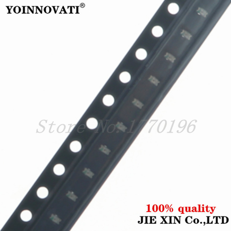 100 ชิ้น/ล็อต LED สีแดง 1608 0603 SMD LED สีแดง 0603 ไดโอดเปล่งแสงสีแดง