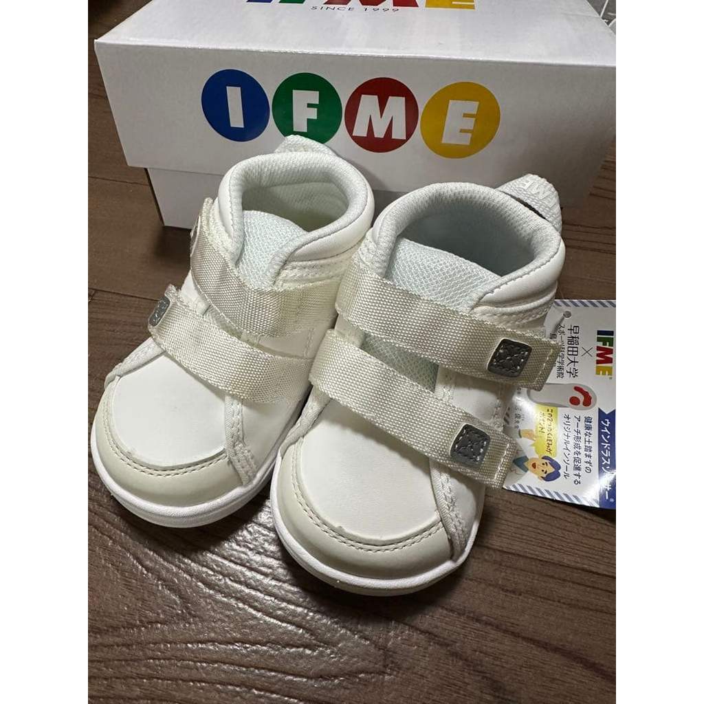 【Direct from Japan】รองเท้าเด็ก IFME ขนาด 14.0 ซม. สีขาว【Japan Exclusive】