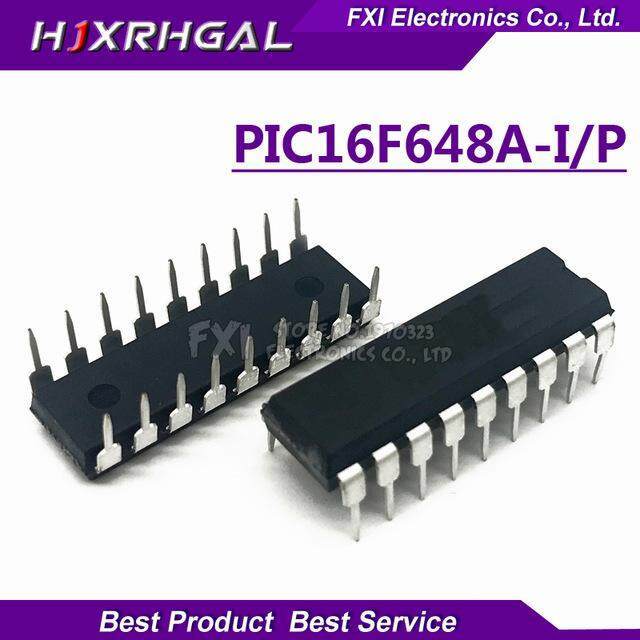 1 ชิ้น PIC16F648A-I/P PIC16F648A 16F648A-I/P 16F648A 18-DIP 100% ใหม่