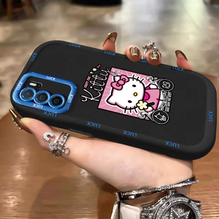 เคสสำหรับ OPPO A16 A16s A54s เคสโทรศัพท์แมวซิลิโคนกันกระแทก