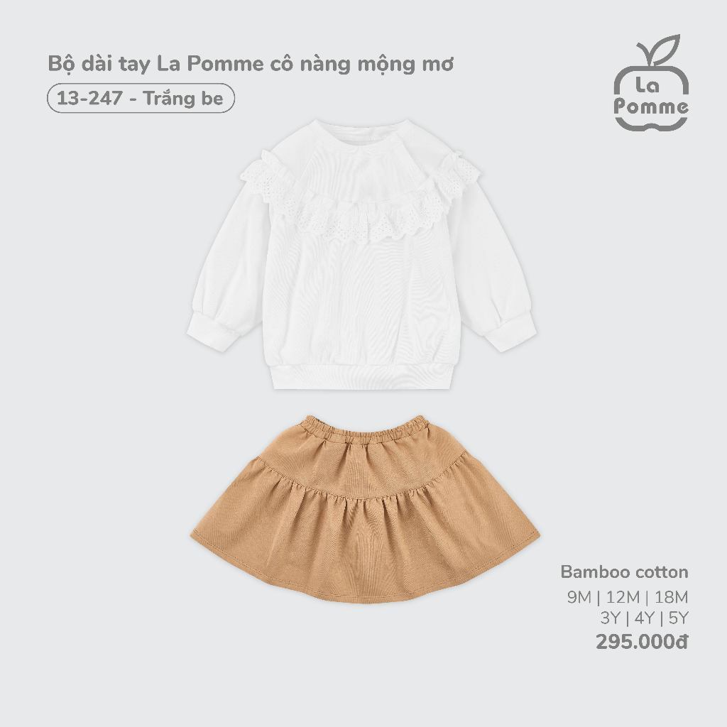 ชุดแขนยาว Dream Girl La Pomme สําหรับบ้าน Beep Beep