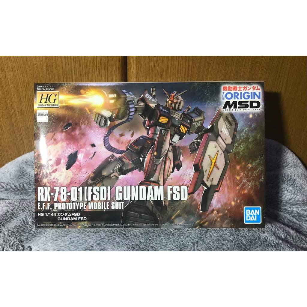【Direct from Japan】HG Mobile Suit Gundam THE ORIGIN MSD Gundam FSD【Japan Exclusive】