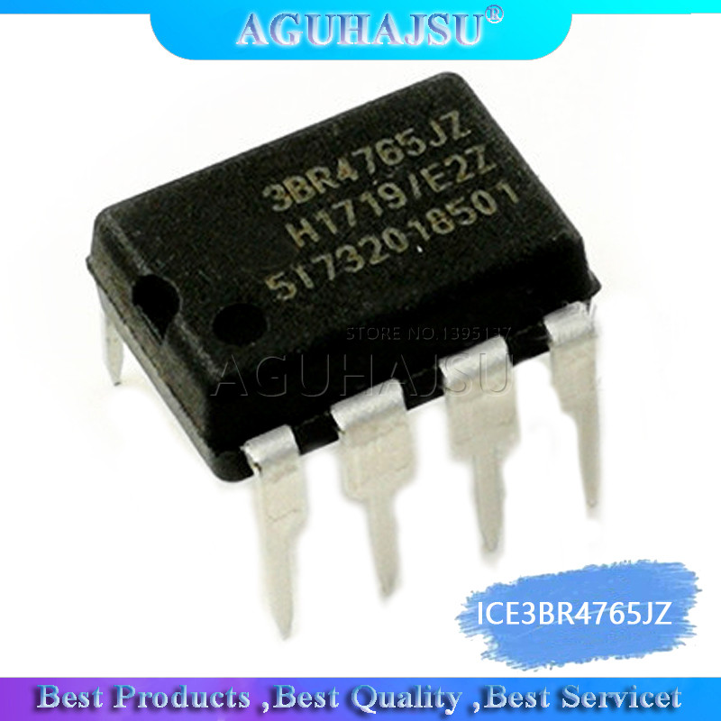 5pcs ICE3BR4765JZ 3BR4765JZ 3BR4765 DIP 7 AC/DC Converters AC/DC COOLSET ใหม่ molewei
