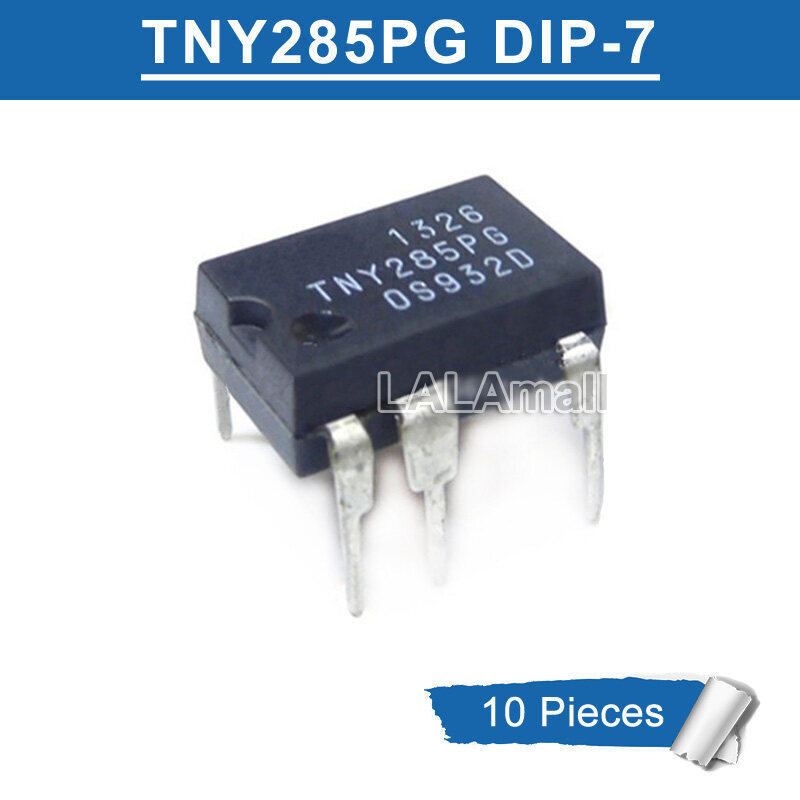 10pcs TNY285PG DIP-7 TNY 285 PG DIP TNY285P DIP7 Power Management ชิป IC ใหม่เดิม