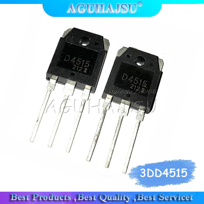 HT-5PCS D4515 3DD4515 2SD4515 ถึง 247 ทรานซิสเตอร์สวิตช์ไฟ 15A400V