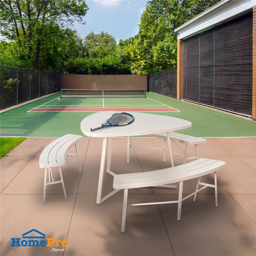 SPRING ชุดสนาม 6 ที่นั่ง PICNIC สีเบจ จัดส่งโดย HomePro - รูปที่ 4