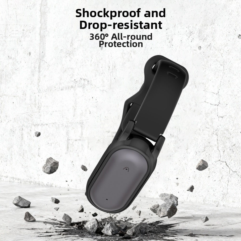 [YAFEXHM]สําหรับ PLAUD NotePin สายซิลิโคนแบบปรับได้สําหรับ NotePin S กันกระแทกกันน้ํา