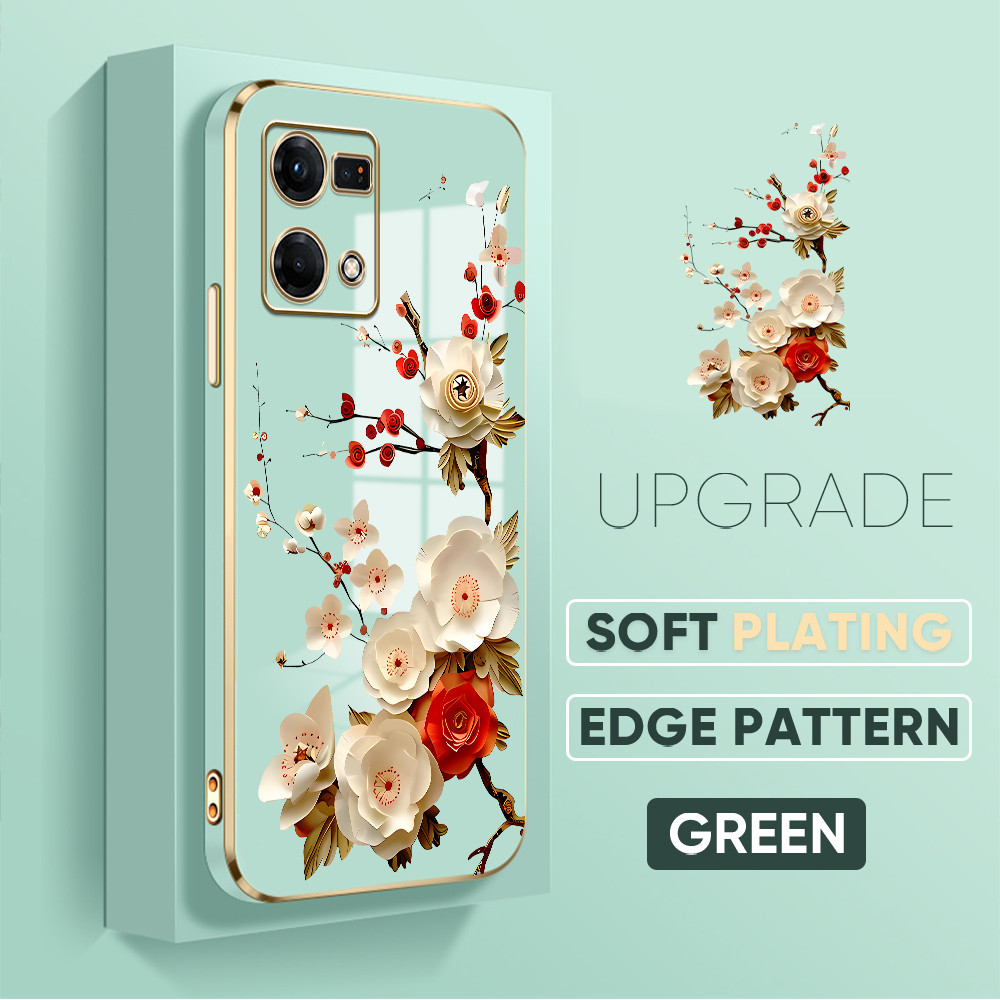 ปลอก Hp สําหรับ OPPO Reno 7 8 4G เคส Kesing เพื่อปกป้องโทรศัพท์ A6-2179 DD