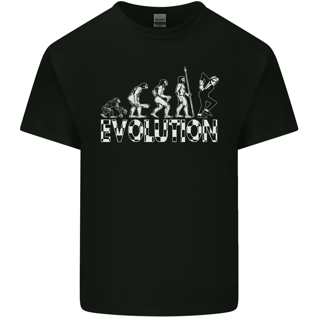 2 Tone Evolution 2Tone เสื้อยืดผ้าฝ้ายแท้บุรุษ