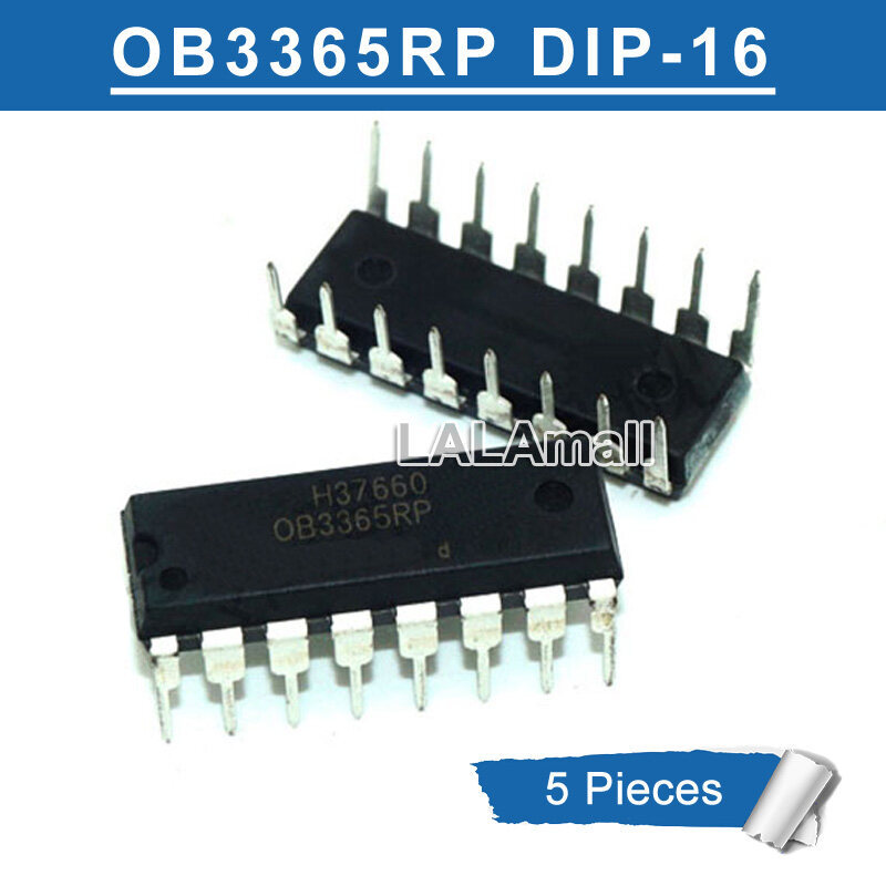 5 ชิ้น OB3365RP OB3365RPC DIP-16 การจัดการพลังงานชิป IC ใหม่เดิม