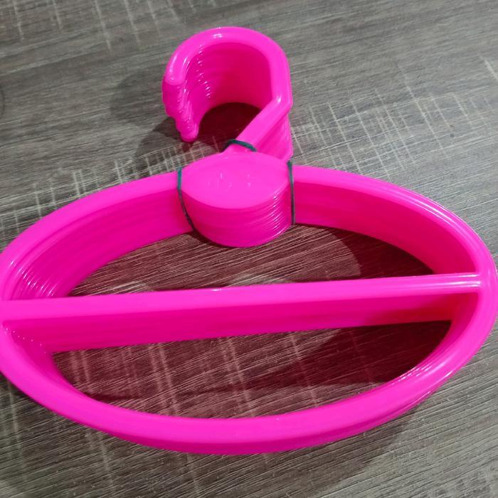 NEWs ที่แขวนฮิญาบทรงรี (5 โหล)