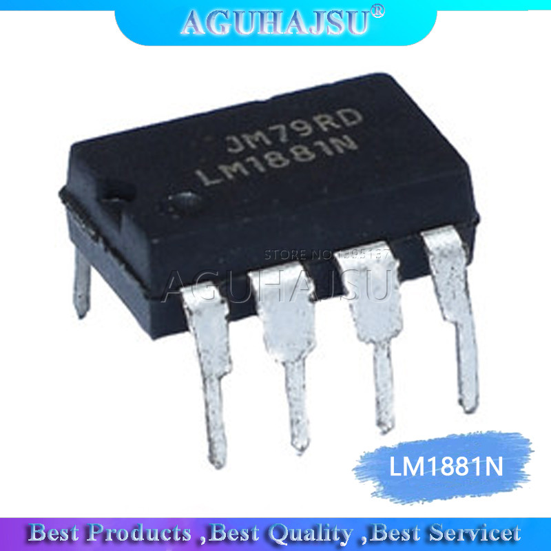 5pcs LM1881N LM1881 1881N 1881 DIP 8 วิดีโอ ICs Video Sync Separator 8 DIP IC
