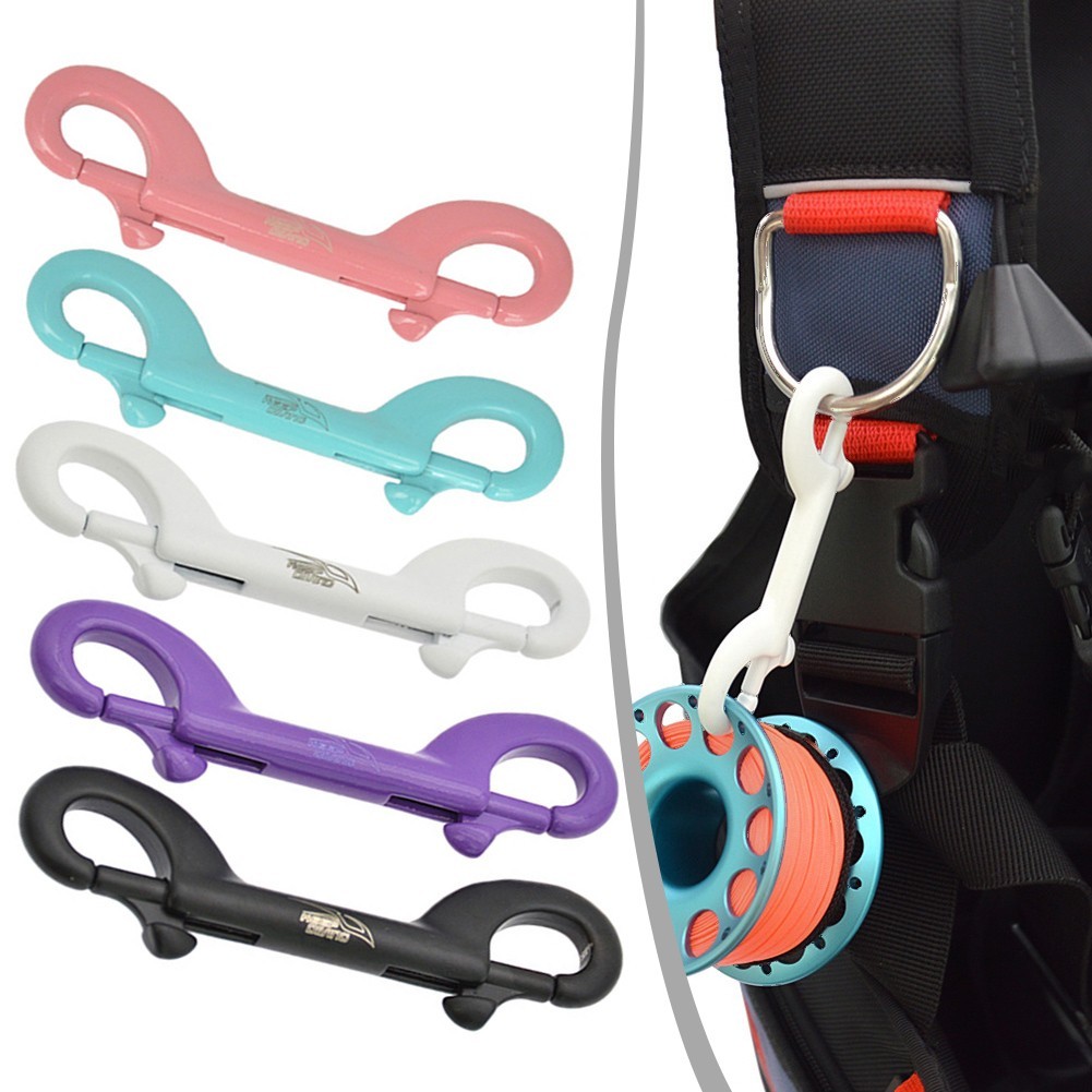 [HOT] Diving Double Ended Clip Hook Bolt Snap Scuba 90mm Buckle Hook Bolt Snap