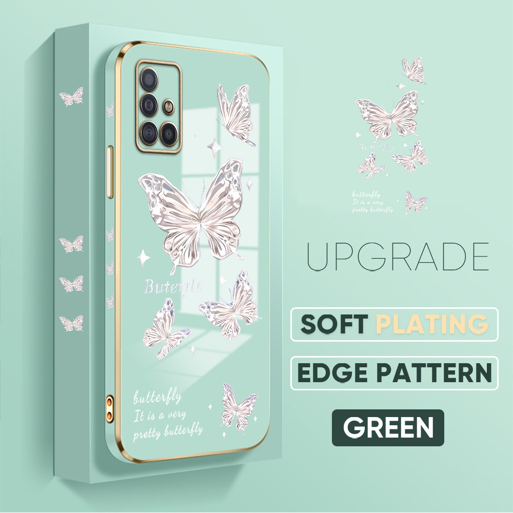 ปลอก Hp สําหรับใช้งานร่วมกับ Samsung Galaxy A51 เคส Kesing ปกป้องโทรศัพท์ A6-2179 DD