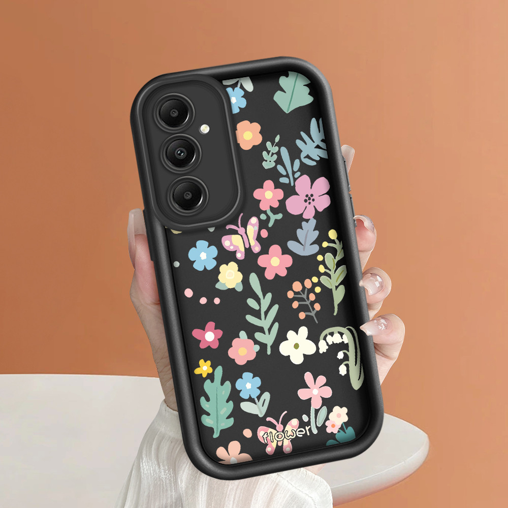 HP เข้ากันได้กับเคส Samsung Galaxy A05S ปกป้องโทรศัพท์ TY DLJ C8-2830 ดอกไม้