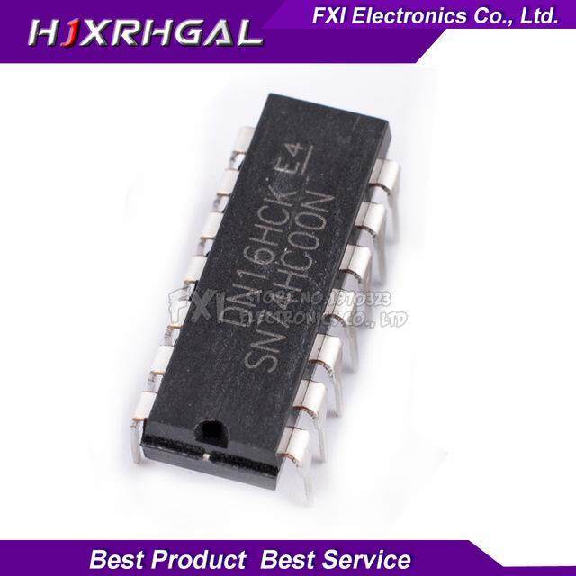 10PCS SN74HC00N SN74HC00 DIP14 DIP 74HC00 ใหม่เดิม