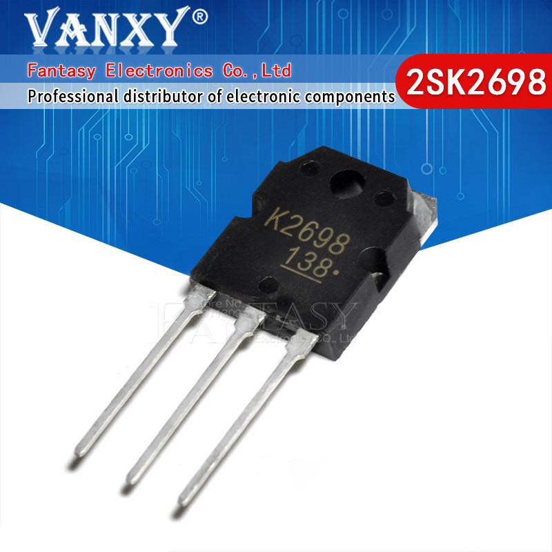 5PCS 2SK2698 ถึง 3P K2698 TO3P 15A 500V MOS field effect ทรานซิสเตอร์ใหม่เดิม