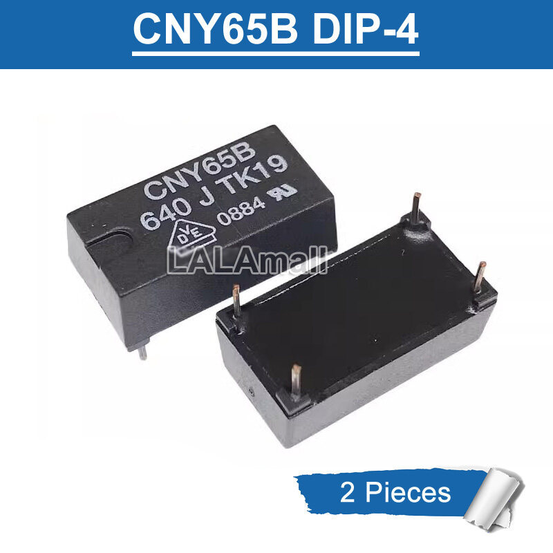 2 ชิ้น CNY65 CNY65B DIP-4 CNY 65B DIP 4Pin Optocoupler ใหม่เดิม