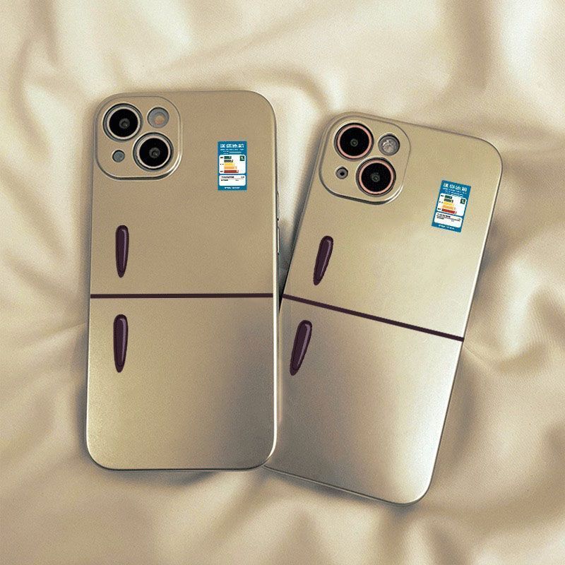 ตู้เย็นสาวพิมพ์แปลกน่ารักกรณี Hp Vivo Y19S Pro Y400 V60 V40 V50 Lite Y29 5G Y28 Y16 Y27S Y11 Y12 Y20