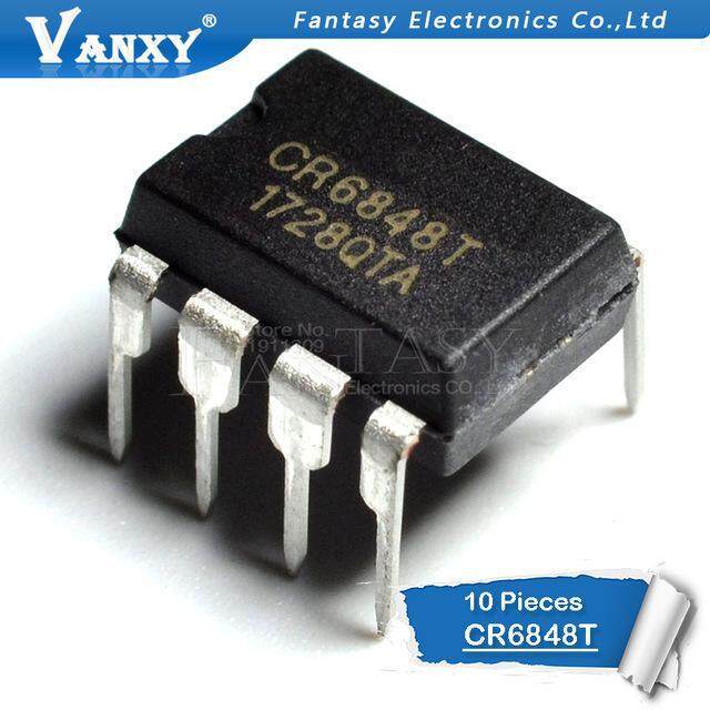 10pcs CR6848T DIP-8 CR6848 CR 6848 T DIP8 DIP ชิปใหม่ IC